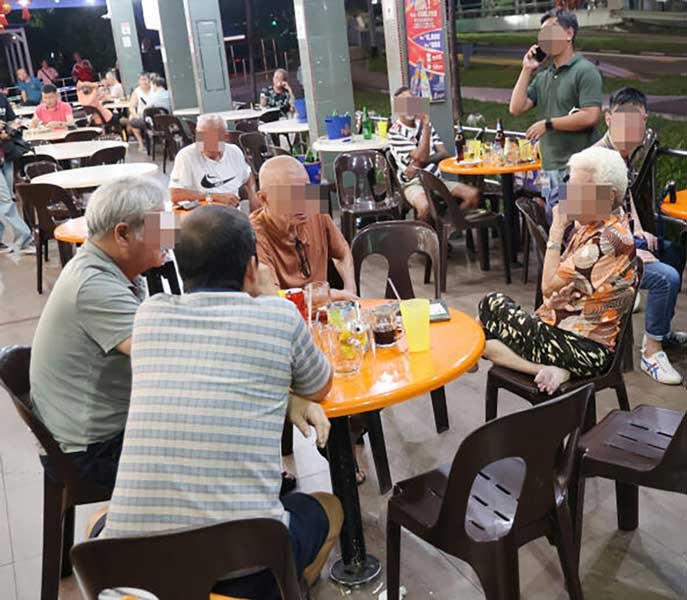 work-3.2-1 乌节路KTV与社区咖啡店同步被突击 47名涉案者在4天行动中落网